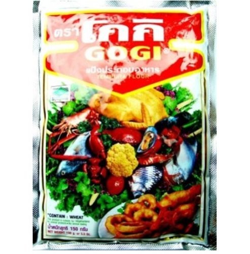 Gogi Tempura Flour Fried Traditional Cook Powder thailand food recipes 150g.. by Gogi