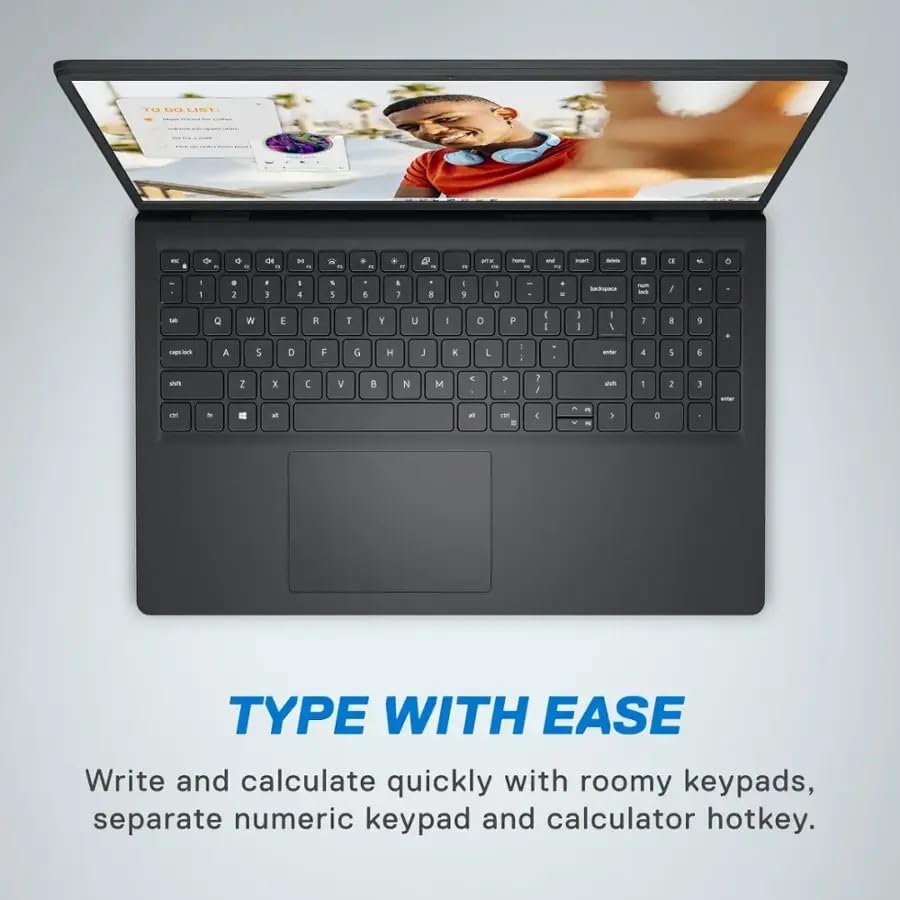 Laptop empresarial Dell Inspiron con pantalla táctil FHD de 15,6", AMD Ryzen 7 de 8 núcleos (Beat i7-1255U), 16 GB de RAM, 1 TB SSD, Win 11 Pro, Copilot AI, WiFi, Bluetooth, batería de larga duración, con accesorio GM