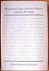 Affectionate Regards: Presentation Copies from the Collection of Stanley Wertheim