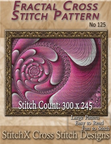 Fractal Cross Stitch Pattern - No. 125