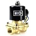 BACOENG 1/2" 12VDC VITON Solenoid Valve (1/4",3/8",1/2",3/4",1" 12VDC and 110VAC Available)