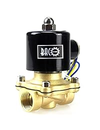 BACOENG VITON Válvula solenoide de 1/4, 3/8, 1/2, 3/4, y 1 pulgada, de 12 voltios a corriente directa, y 110 voltios a corriente alterna.