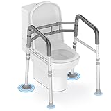 Delog Toilet Safety Rails 300 lb - Adjustable