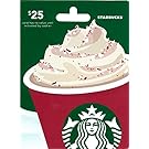 Starbucks Holiday $25 Gift Card
