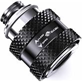 Bykski G1/4 Male to Female Pull Drain Valve (CC-HP-X-V4) - Black