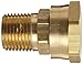 Dixon 504-1208 Brass Fitting, Adapter, GHT Female Swivel x 1/2