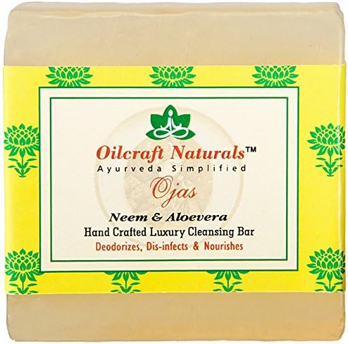 Oilcraft Naturals Neem & Aloevera Soap - 125 gm