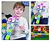 Silicone 24 Piece Flexible Connector Straps by Strictly Briks | Compatible with all Major Brands | Large Pegs for Toddlers | Ages 3+ | Soft Building Bricks | Patent Pending