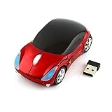 Colorful 3D Sport Car Shape Mouse 2.4GHz Wireless