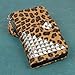 Alcatel Onetouch Fierce Wallet Case, MPERO FLEX FLIP Wallet Case for Alcatel ONETOUCH Fierce 7024W - Studded Leopard