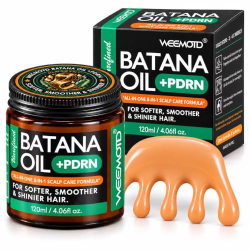 Batana Oil Hair and Scalp Balm with PDRN and Rosemary Oil