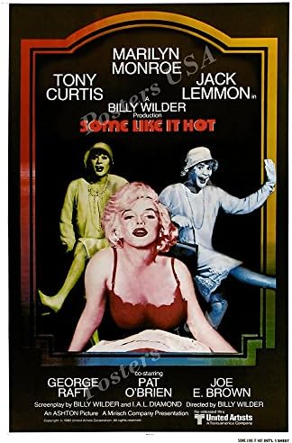 PremiumPrints - Some Like It Hot Movie Poster Glossy Finish Made in USA - MOV947 (24" x 36" (61cm x 91.5cm))