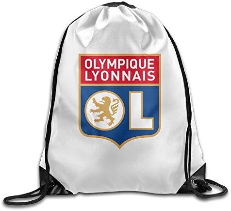 SHUIZHUYU Lyon LYONNAIS Team Logo Drawstring Backpack Sack Bag