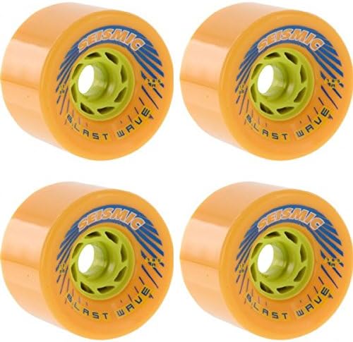 Seismic Skate SystemsBlast Wave Mango Defcon Skateboard Wheels - 78mm 78.5a (Set of 4)