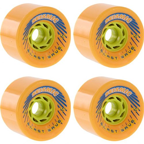 Seismic Skate SystemsBlast Wave Mango Defcon Skateboard Wheels - 78mm 78.5a (Set of 4)