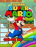 Super Mario JUMBO Coloring Book: Great Coloring Book For Kids - OVER 122 PAGES