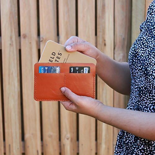 Aspen Field Notes Wallet - Tan - Veg tanned Australian Kangaroo leather