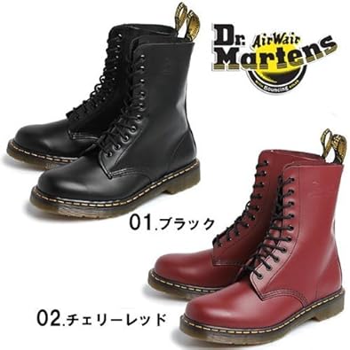 Amazon ドクターマーチン 10ホールブーツ 1490 メンズ 男性用 並行輸入品 8 Dr Martens ドクターマーチン シューズ バッグ