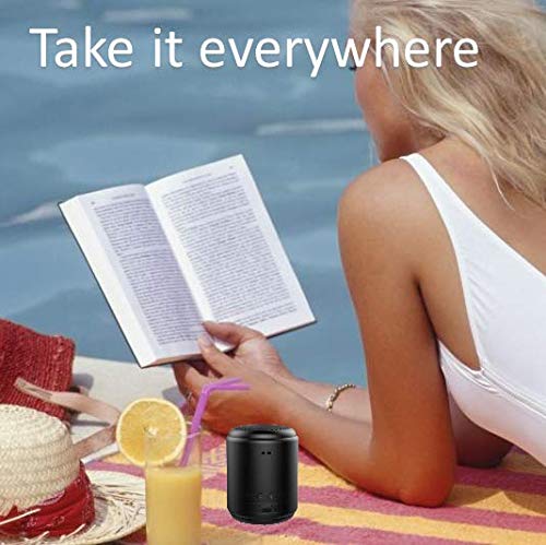 Mini-bluetooth-luidspreker, draadloos, 50 dB, subwoofer, draagbaar, extra bas, waterbestendig, voor smartphones, tablets… - Afbeelding 8