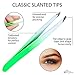 EIAKE Eyebrow Tweezers - Precision Plucking for Eyebrow Shaping - Lifetime Promise - Professional Quality