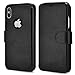 Filoto iPhone X Wallet Case, iPhone X Case, Premium PU Leather Wallet Case with Card Holder/Magnetic Closure Flip Cover for Apple iPhone X iPhone 10 (Black)
