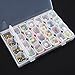 MAGICMAI 28 Grids Diamond Embroidery Box Diamond Painting Nail Accessory Storage Box for DIY Art Craft