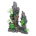 Saim Aquarium Mountain Ornament Fish Tank Rockery Cave Tree House Cave Fish Tank Decoration for Aquarium Decoration