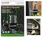 NOMOYPET Reptile Digital Thermometer and Humidity Gauge with Suction Cup