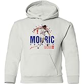 LES TRICOT Modric 2022 Croatia Football World Soccer Fans Youth Hooded Sweatshirt