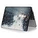 iCasso Compatible with MacBook Air 13 inch Rubber Coated Soft Touch Hard Shell Protective Case Cover Model A1369/A1466 with Keyboard Cover (Raining Scene)