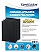 Ventilaider Precut for HPA300 Premium Carbon Activated Pre Filters 4 Pack Compatible with HW Air Purifier. Precision Fit for Easy Installation Advanced Filters