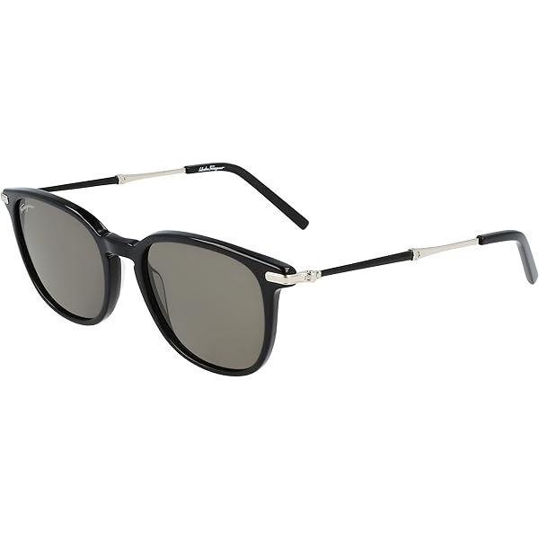 Ferragamo Women's Sf1031s 53Mm Sunglasses, Black at Amazon Women's