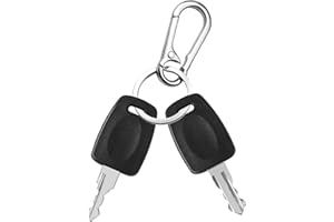 FEMORY 2-Keys Master Luggage Keys TSA 002 007 Replacement for Bag Suitcase Luggage Lock,with Metal Keychains