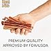 Best For My Pets Odor Free Bully Sticks, Long-Lasting Chews to Keep Puppies and Dogs Happily Busy, All-Natural Fully Digestible, 6-Inch Long, 8-Ounce Bag
