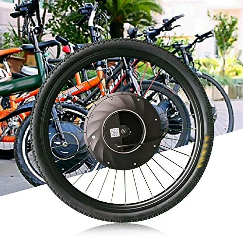 SHZICMY Electric Bicycle Motor Conversion Kit Electric Bicycle Front Wheel Conversion Kit Ebike Hub Motor E-Bike Conversion Kit Cycling Motor 36V for 26 Inch Front Wheel (US Stock)