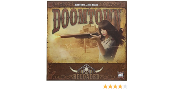 Aeg Doomtown Reloaded Base Set Board Games Amazon Canada