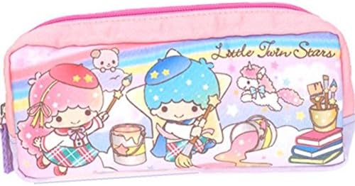 Little Twin Stars Zipper Pouch Pen Pencil Case Holder Makeup Bag