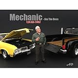 American Diorama 77497 Mechanic Jim The Boss Figurine / Figure for 1:24 Models