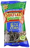 Guiltless Gourmet Tortilla Chips, Blue Corn, 7 Ounce (Pack of 12)