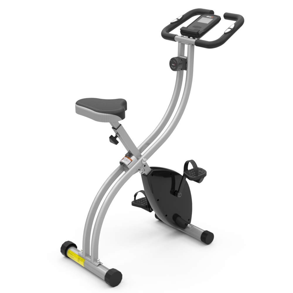 Ativafit X Bike Sport Fitnessfahrrad Fur Heimtrainer Fitnessbike Fur Ober Und Unterkorper X Bike Mit Handpulsmessung Lcd Monitor Faltbares Standfahrrad Fitnessgerat Fur Zuhause Buro Training Fitness Sport Freizeit