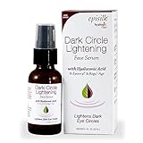 Hyalogic Episilk DCL Serum - Dark Circle Lightening Face Serum With Hyaluronic Acid - 1 Ounce