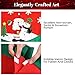 AGM Christmas Tree Skirt, 40'' Xmas Ornaments for Christmas Holiday Indoor Outdoor Decoration