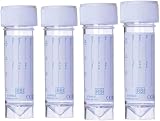 Noondl 5 Pack Urine Sample Bottles 30ml Clear Plastic Screw Top with Labels view 4