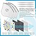 Axsyon Dust Masks with 6 Activated Carbon Filters & 6 Foam Nose Bridges for Protection, Woodworking, Running Cycling, Sports, Gym, Construction