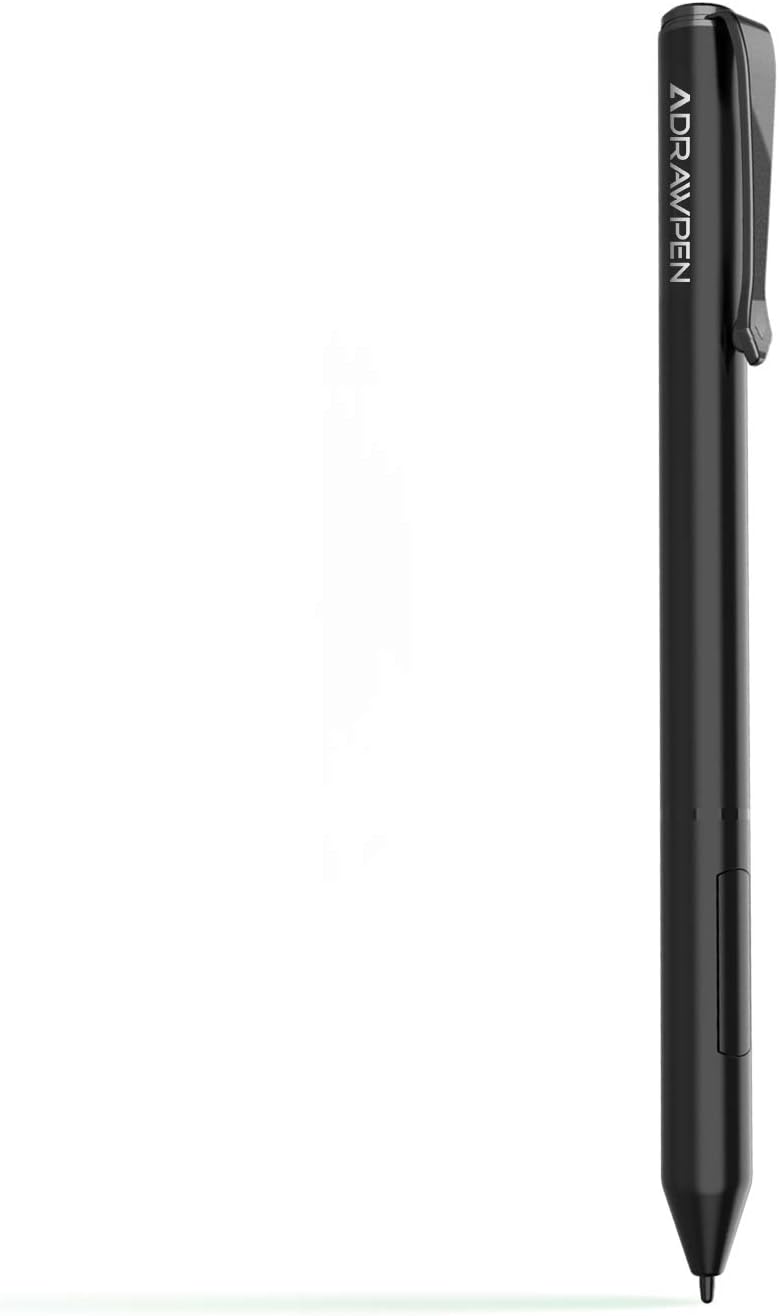 Surface Pen, Adrawpen Microsoft Certified Surface Pro Pen with Palm Rejection, 4096 Pressure Sensitivity & Support 1000hrs Working Time for Microsoft Surface Pro 6/5/4/3, Surface Go, Surface Book