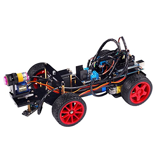 SunFounder Smart Car Kit for Arduino with Uno R3, Obstacle Avoiding