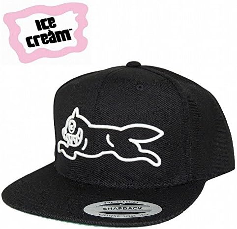 Amazon Ice Cream アイスクリーム スナップバック キャップ 帽子running Dog Snapback Hat Black キャップ 通販 Amazon Ice Cream アイスクリーム スナップバック キャップ 帽子running Dog Snapback Hat Black キャップ 通販