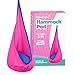 Driftsun Hammock Pod Kids Swing/Outdoor and Indoor Children's Hammock Chair Nook Sensory Seat - Hardware Included (Pink)