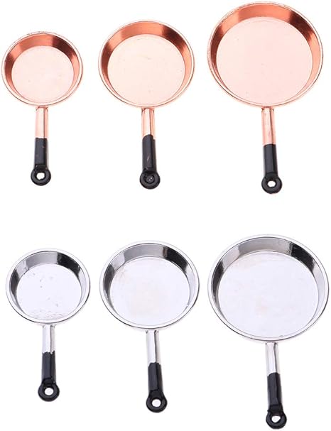 Amazon Freneci 6x1 12ミニチュアキッチン用品ドールハウス調理器具家具おもちゃ鍋 鍋 プラモデル 通販