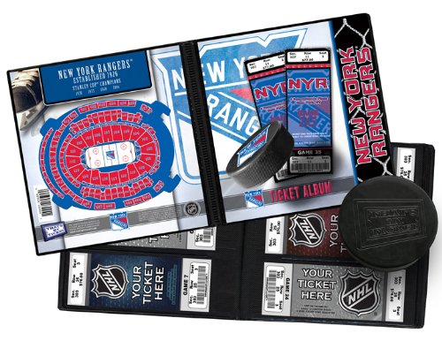 New York Rangers NHL Ticket Album